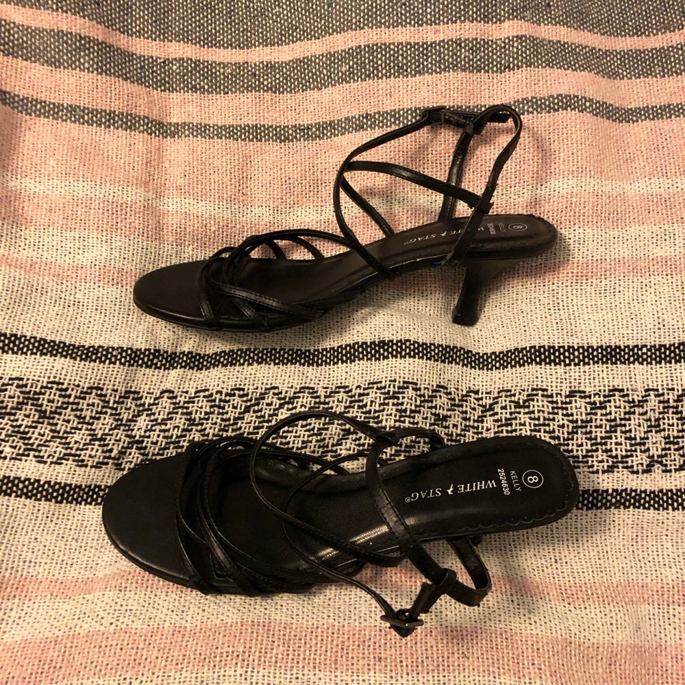 Strappy heels